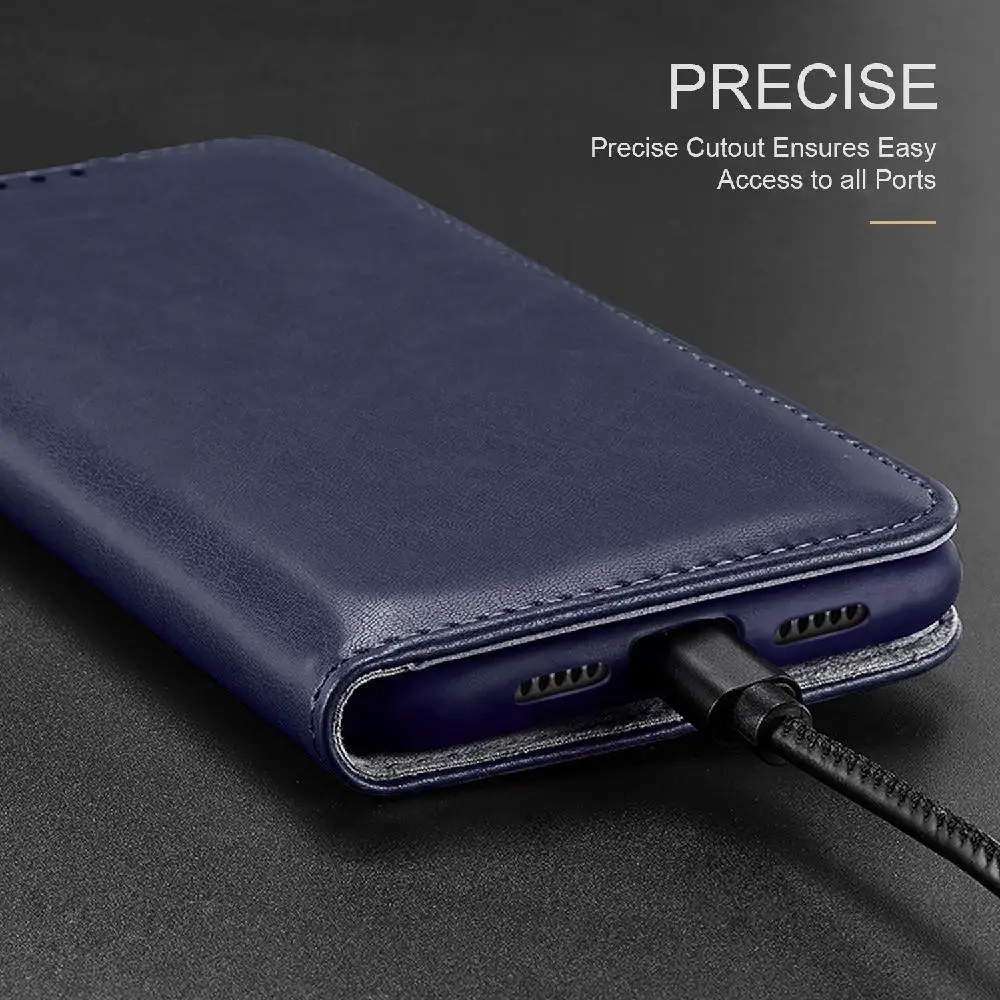 GloryStar для XIAOMI CC9E/A3 из искусственной кожи боковой полный защитный чехол для мобильного телефона с 3 слотами для карт кронштейн для телефона