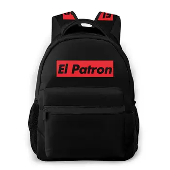 

El Patron Backpack for Girls Boys Travel Rucksack Narcos Printing