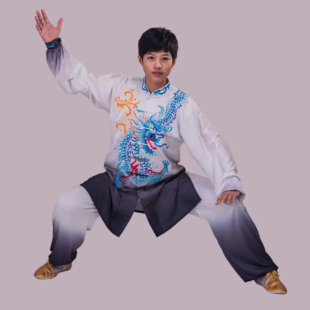 Одежда wushu taichi taiji униформа changquan для боевых искусств одежда соревнований с