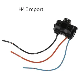 

Import H4 Car Halogen Bulb Socket Power Adapter Plug Connector Wiring Harness