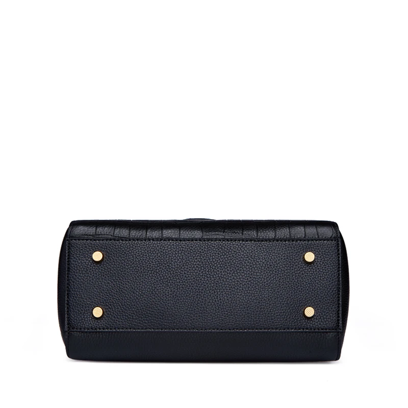 ZOOLER Luxury Handbags Women Bags Designer Female Soft Leather Shoulder Bag Vintage Ladies Hand Bags Casual Tote Bag Black WG216
