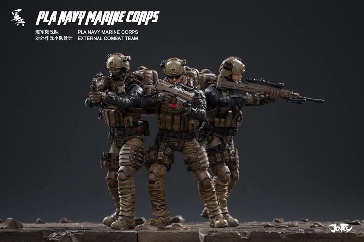 JOYTOY военные 1/18 китайские пла ВМФ спецназ военные фигурки для фанатов коллекция