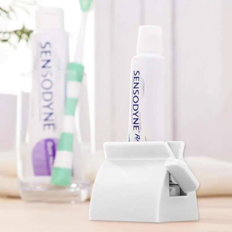 Plastic Toothpaste Squeezer Tooth Paste Tube Seat Holder Home Bathroom Supplies Easy to Accept Cleaner Toothpaste Tube Reduce Plastic Toothpaste Squeezer Tooth Paste Tube Seat Holder Home Bathroom Supplies Easy to Accept Cleaner Toothpaste Tube Reduce