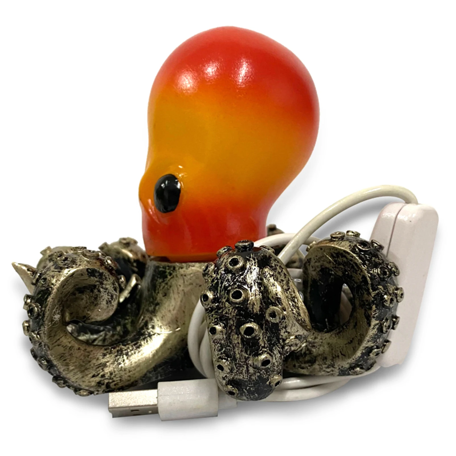 Полимерный Электрический светильник-осьминог мультяшный милый декоративный