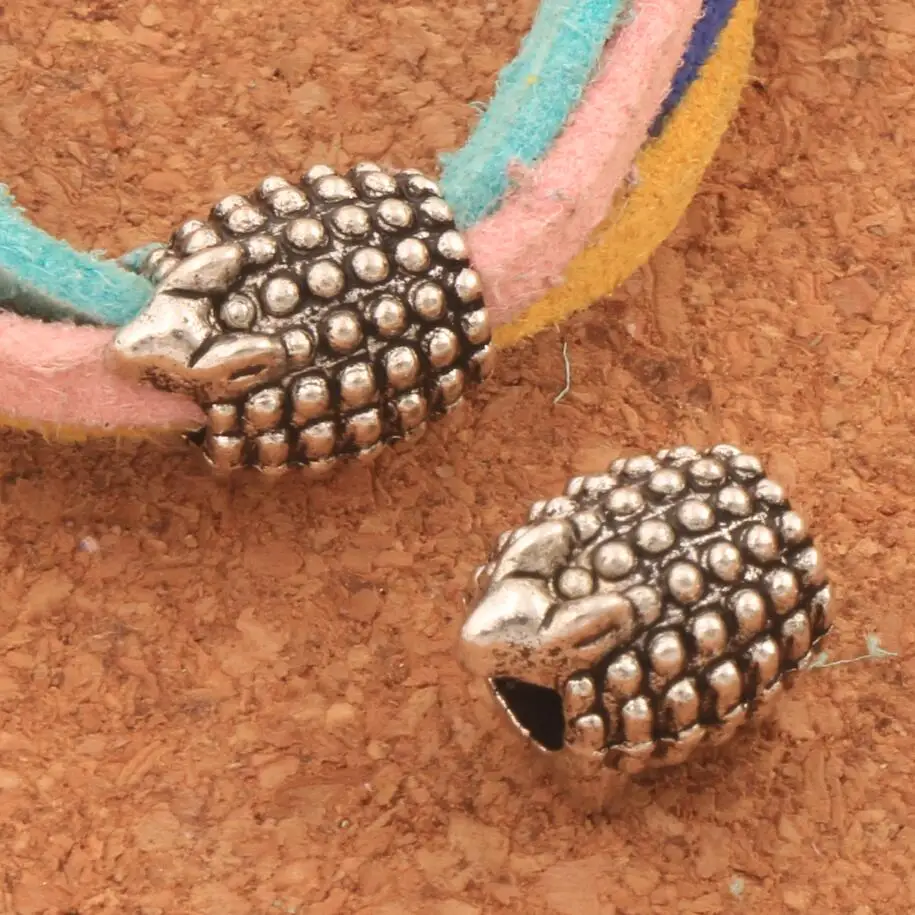 

Monster Lamb Sheep Big Hole Beads 8.5x10.5mm 120PCS zinc alloy Fit European Bracelet L1330