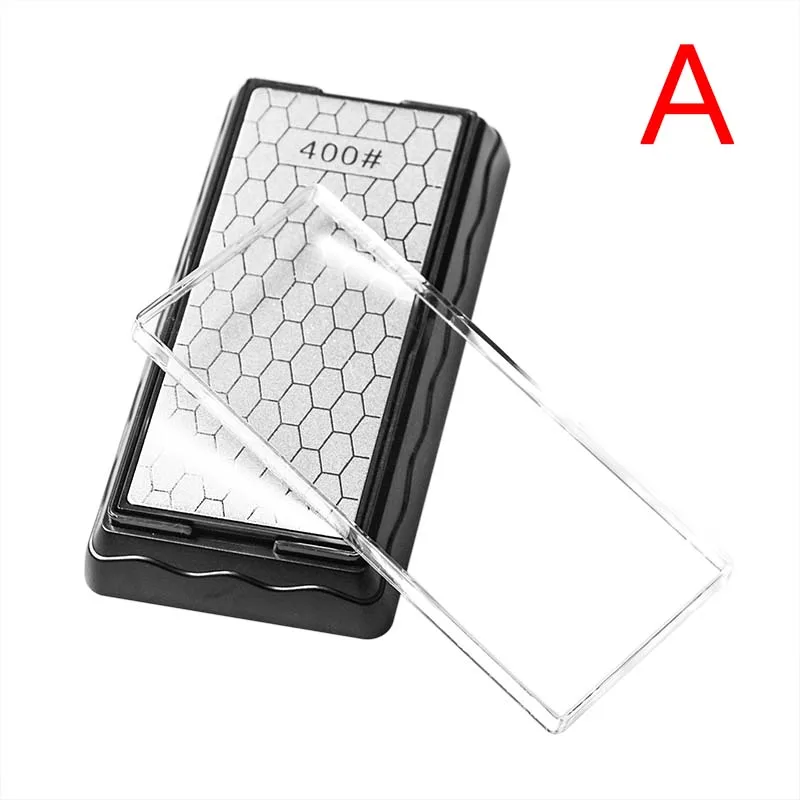 Beste Double Side Puntenslijper Diamant Slijpsteen Mes Slijpsteen Keuken Grit Chef Mes Slijpen Tool 400 600 1000  1200 Grit
