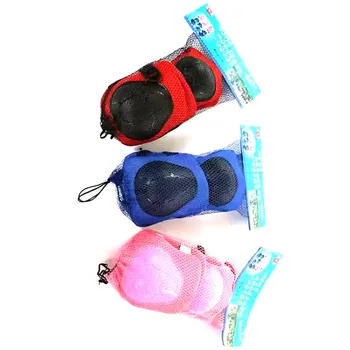 

Kids Knee Pads Elbow Pads Wrist Guards Protective Gear Set for Children Skateboard Cycling Riding Outdoor Sports Hand Guards Pad