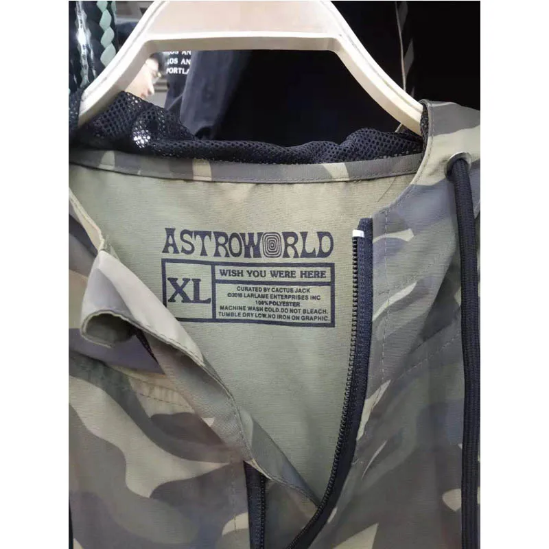 Buy The New AstroWorld Jacket 2019 Men Women Travis Scott Jackets James Casual AstroWorld Outwear Coats NO BySTANDERS TOUR