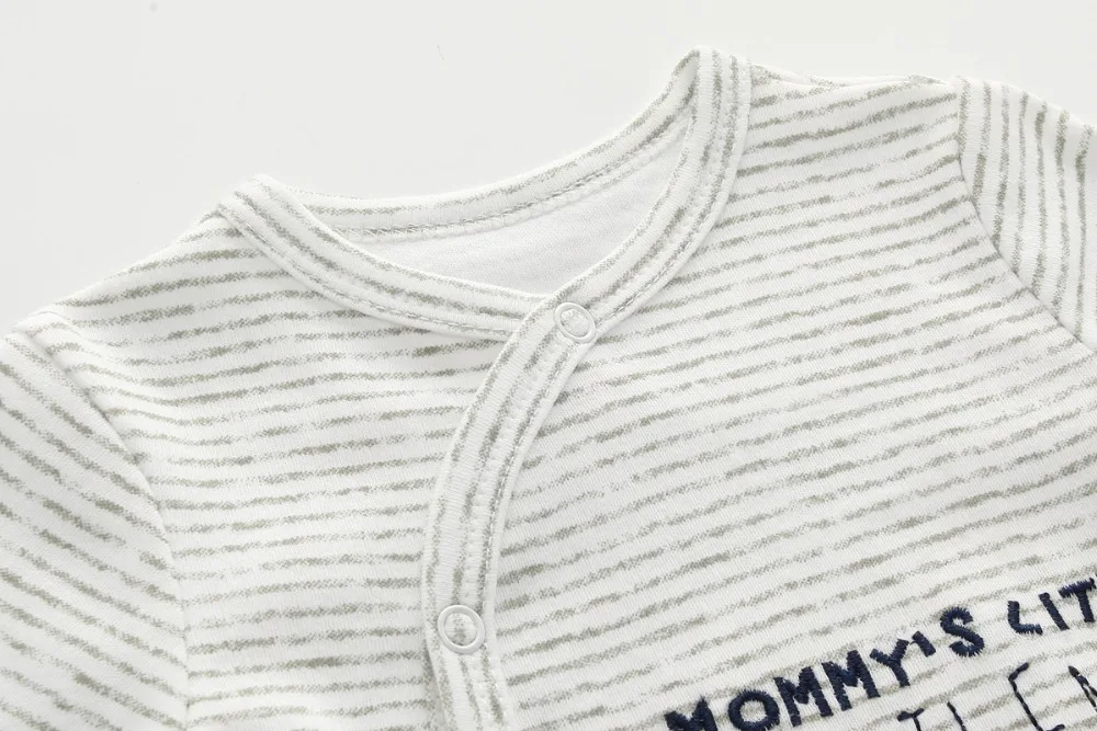 Комбинезон для новорожденных мальчиков, Roupa, Одежда для новорожденных девочек, мягкие хлопковые пижамы-комбинезоны, Длинные Детские Комбинезоны для младенцев