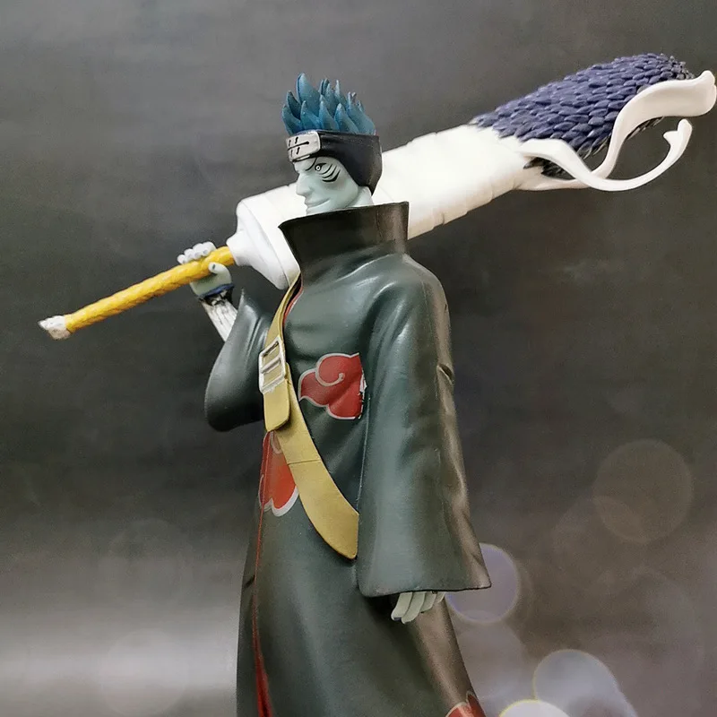 28 см японского аниме narutoed Hoshigaki Kisame ПВХ фигурка игрушки Аниме Hoshigaki Kisame staute украшение модель игрушки Детский подарок