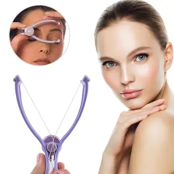 

Spring Face Facial Body Hair Remover Threading Epilator Defeatherer DIY Beauty Nice Tool Epilator For Women
