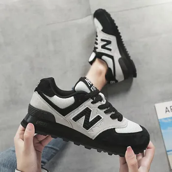 

Girls Women Breathable Tennis Sneakers Fashion Genuine Leather Sneakers Men Shoes High Quality Casual Shoes Comfortable Brand