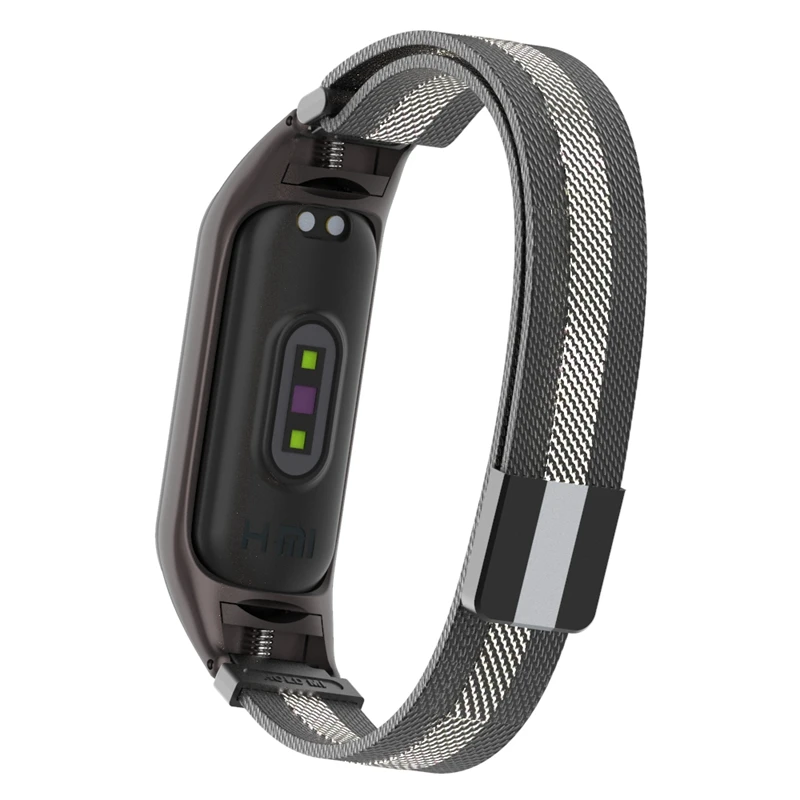 OLLIVAN металлический ремешок для Xiaomi mi Band 4 Безвинтовой браслет из нержавеющей стали браслеты Сменные аксессуары для mi Band 4 Band 3