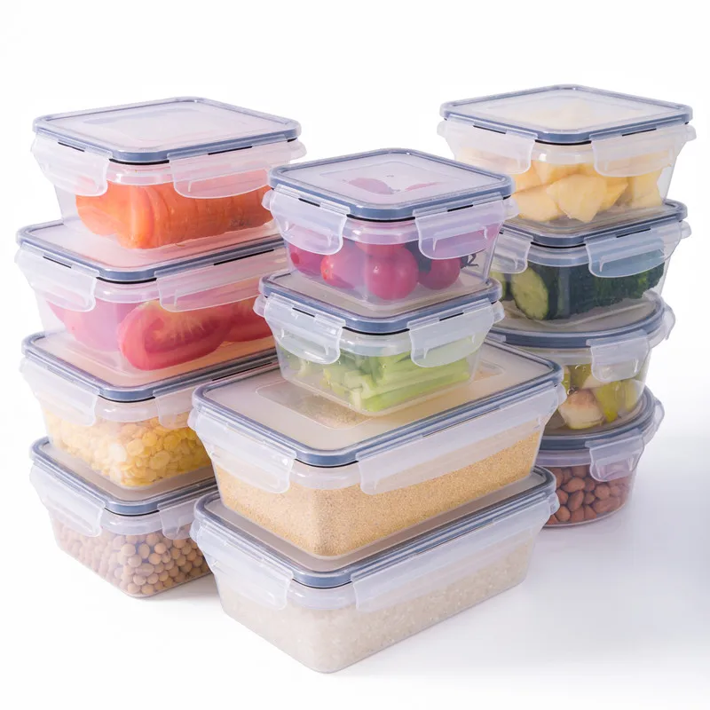 Airtight Food Storage Containers Leak Proof BPA Free Plastic