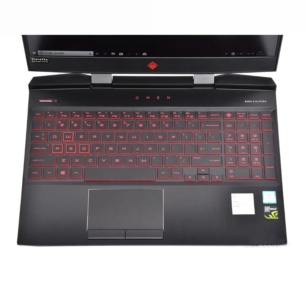 Клавиатура для hp OMEN 15-DC 15-dc0000tx 01tx 15-dc0086nr американский английский 9Z. NFBQ.101 NSK-XP1BQ черный КБ красные клавиши с подсветкой замена
