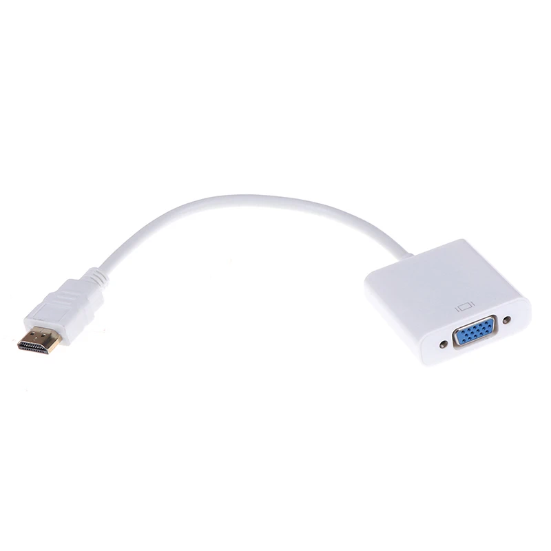 HDMI к VGA адаптер 1080P цифро-аналоговый преобразователь кабель для Xbox PS4 ПК ноутбук ТВ коробка к проектору Displayer HD tv