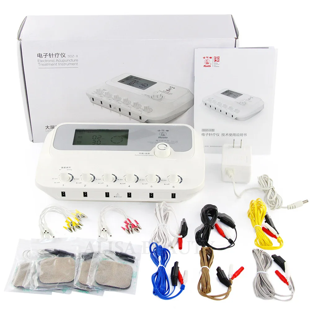 Hwato SDZ III Electro Acupuncture Nerve Muscle Stimulator 6 Channel