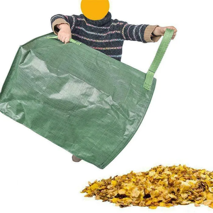 Garden Leaves Basket Collapsible Large Capacity Jumbo Trash Garbage Bag PI669