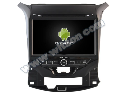 Top 8" Android 9.0 OS Car DVD Multimedia Navigation GPS Radio for Chevrolet Cruze 2015--2017 with Car Play & Android Auto Support 1