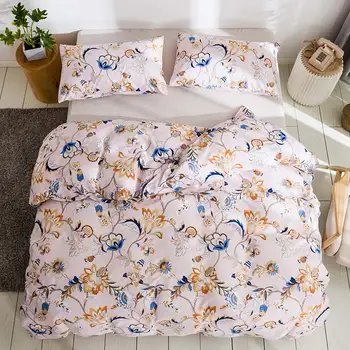 

Svetanya Comforter Cover +Pillowcase Linens Bedding Set Single Full Queen Super King Double Size