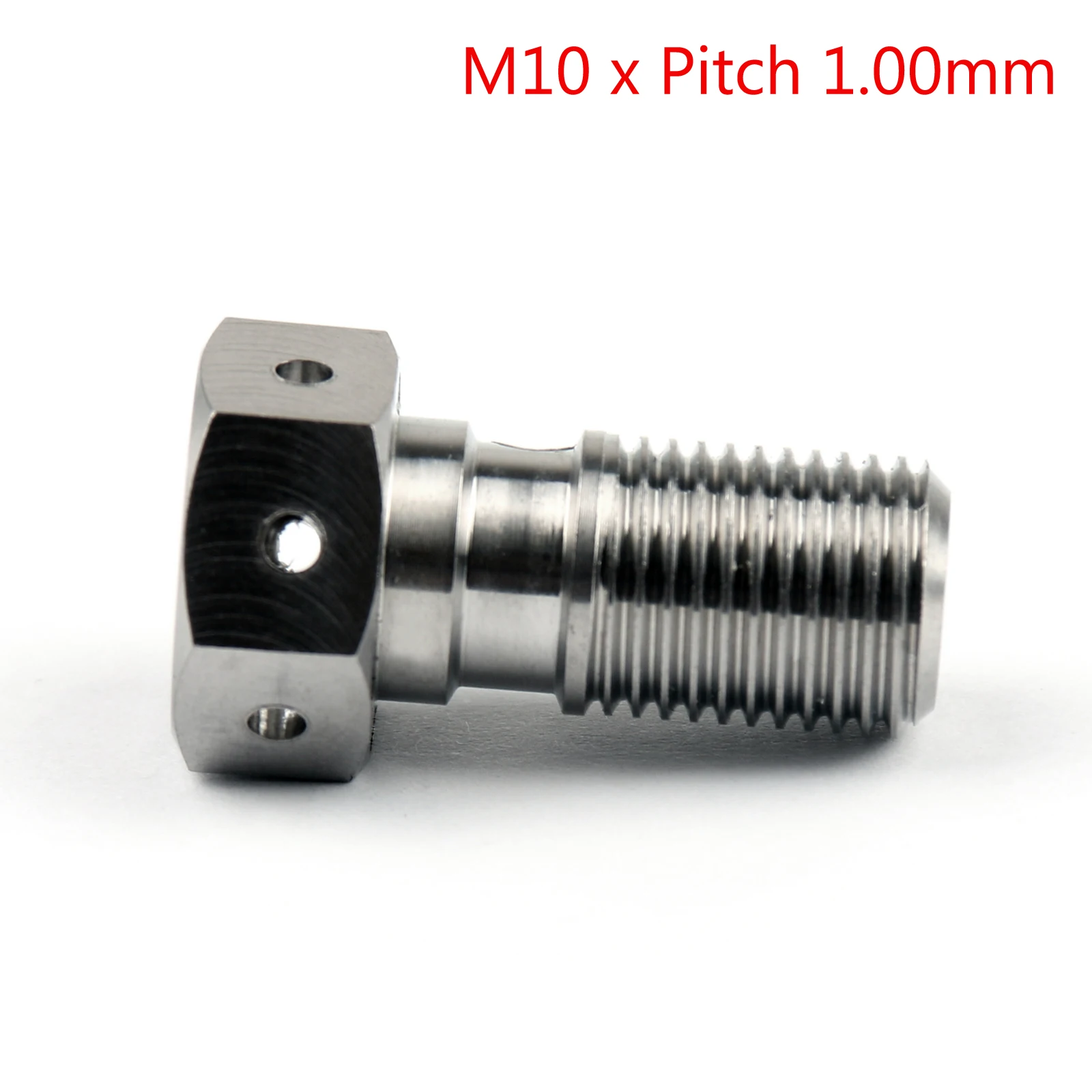 Areyourshop мотоцикл M10x 1,0/1,25 мм Шаг титановый Ti банджо болт для Brembo Однолинейный безопасный провод отверстие качественные болты