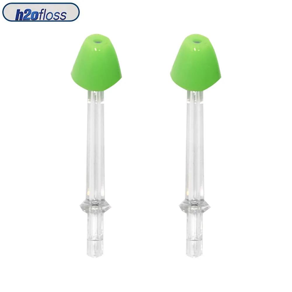 2 сменных наконечника совместимы с h20floss HF3 HF5 HF6 HF9 водный ирригатор для полости рта - Цвет: AG036