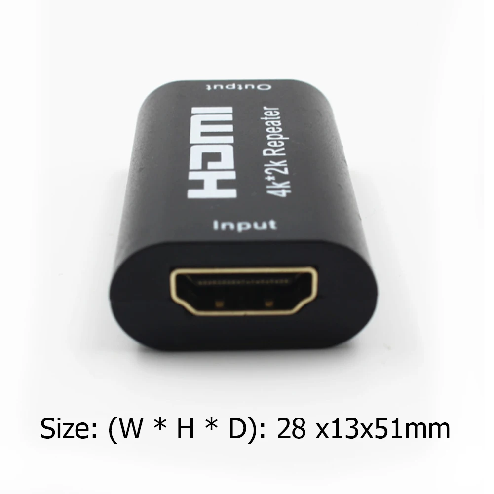 1080p HDMI Ретранслятор HDMI усилитель сигнала до 40 метров HDMI сплиттер для DVD ноутбука HDTV абсолютно и высококачественный