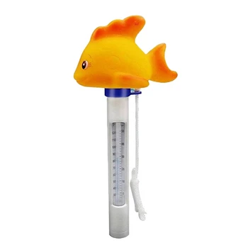 

HOT Pool Spa Hot Tub Floating Animal Thermometer with F/C Display Goldfish for In-Ground Pool and Above-Ground Pool