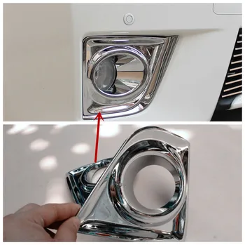 

Chrome Front Fog Light Lamp Cover Trim Foglight Garnish Molding Bezel Insert Fit For Toyota Corolla Altis 2014 2015 2016 2017