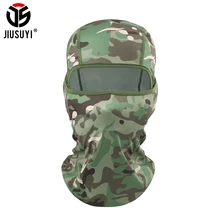 Тактическая Балаклава шеи камуфляж Военная противомоскитная маска для катания на лыжах страйкбол Пейнтбол велосипедный шлем лайнер щит мужская и женская кепка