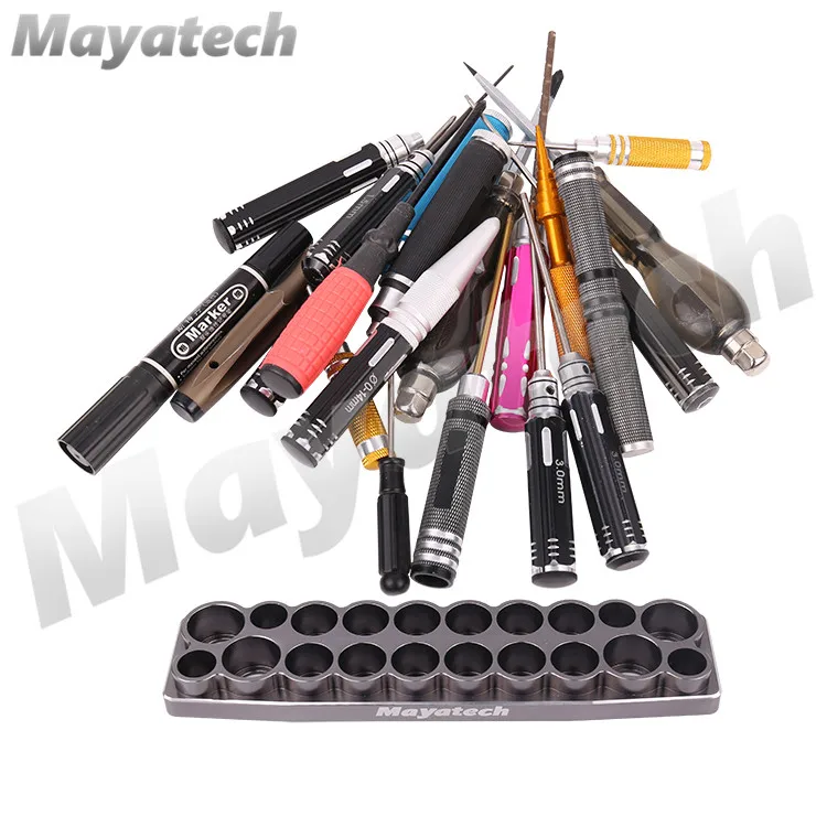 Socket Mayatech CNC Tool Placement Base Screwdriver Aluminum Alloy Tool Tray