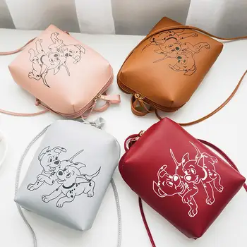 

New Tiktok Trendy Cute Shoulder Bag Messenger Bag Wearable Screen Printing Mobile Phone Bag Animal Pattern Backpack