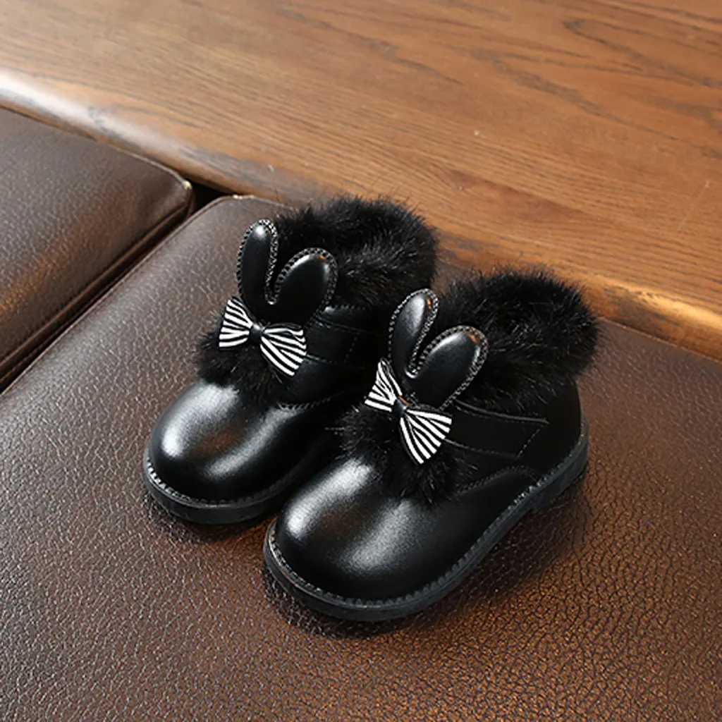 Войлочные сапоги зимняя обувь для девочек детская легкая с бантом в британском