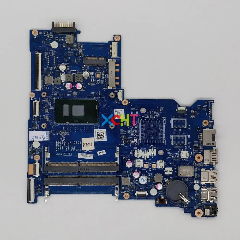 854937-601 854937-001 UMA w i5-6200U cpu BDL50 LA-D704P для hp 15-AY серии 15T-AY000 Материнская плата ноутбука материнская плата