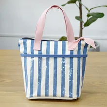 Сумка для ланча в Корейском стиле хипстерская прозрачная холщовая гелевая сумка онлайн знаменитостей Цзе тоу Куан из художественной и художественной ткани