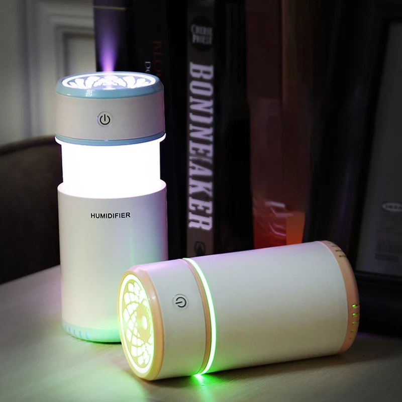 Переносной мини-увлажнитель воздуха Pull-type usb зарядка увлажнитель бытовой большой емкости, увлажнитель для украшения спальни