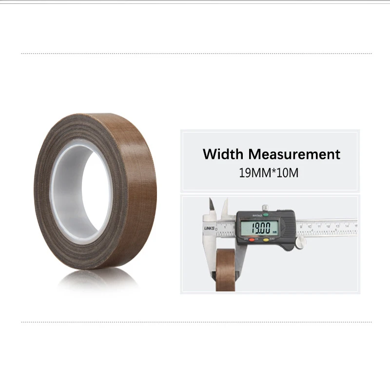 0,13 мм 0,18 мм Толстая фторопластовая лента высокотемпературная кислотная база электрическая практичная устойчивая к изоляции тканевая лента рулон вакуумной ленты