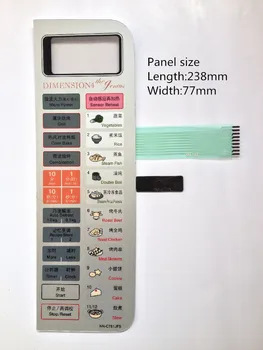 

Microwave oven panel switch NN-C781JFS Toggle the switch button switch