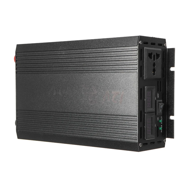 Автомобильный инвертор с чистой синусоидой 3000W(Peak6000W) DC 12V в AC 220V