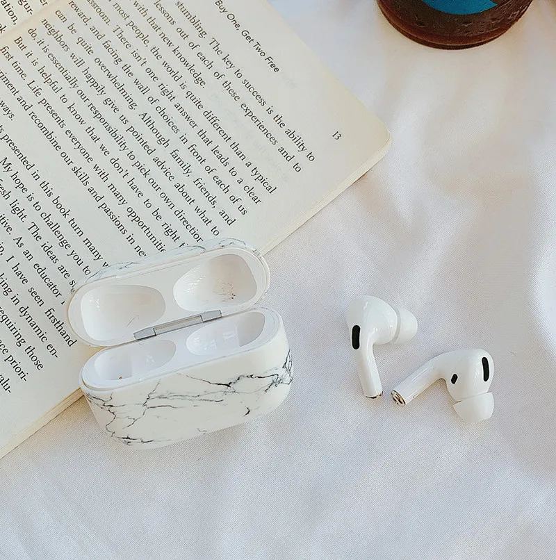3D мраморный чехол для Airpods Pro Чехол беспроводной Bluetooth чехол для airpod 3 чехол для Apple Air Pods Pro Fundas Coque