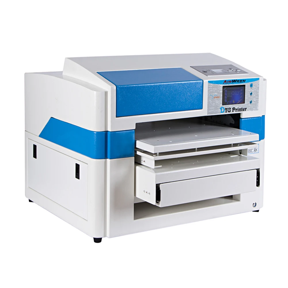  A2 size DTG direct to garment printing 3d embossed t-shirt printer lst