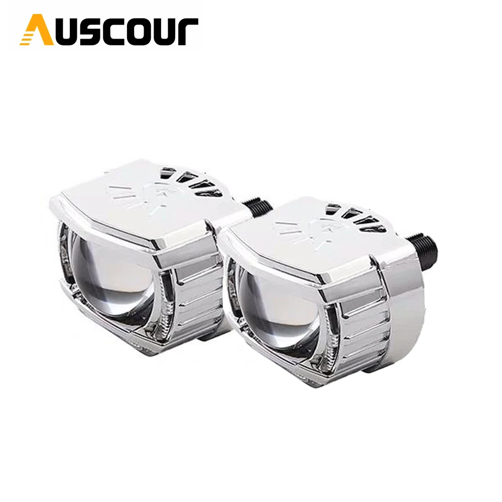 3.0 inch LED projector lens car headlight retrofit universal Headllamp with angel eyes High Beam hid xenon | Автомобили и