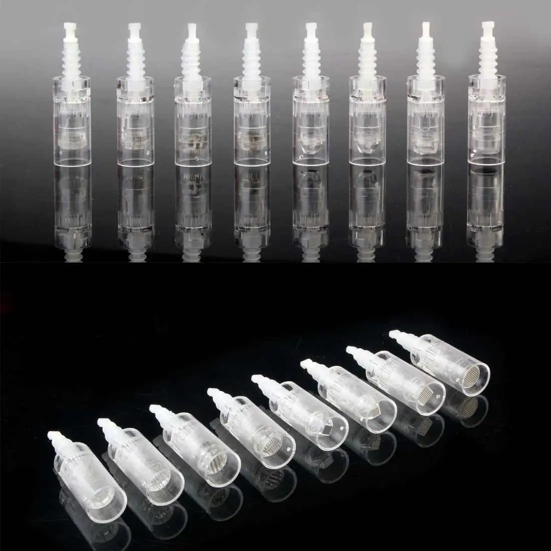 Сменный винтовой картридж для Derma Pen Micro needle 9 pin/12 pin/36 pin/nano Микро Иглы нано иглы татуировки 10 шт
