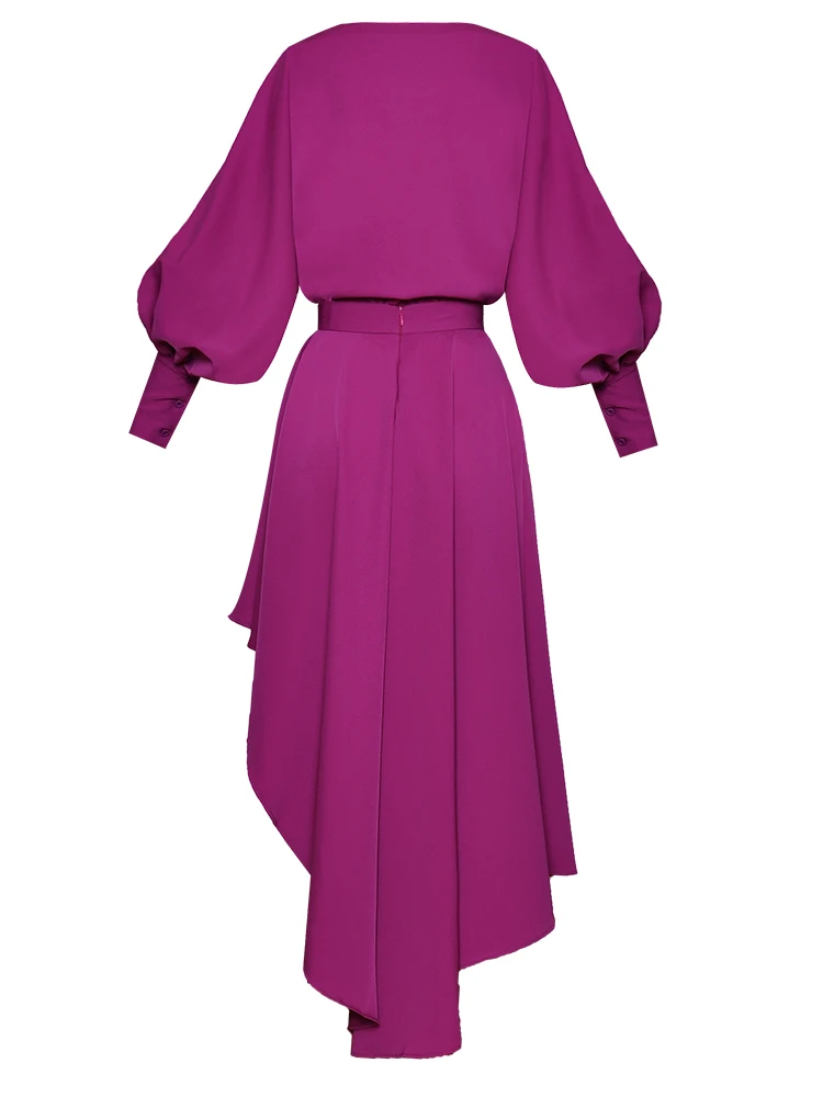 New Arrival Women Set Runway Designer High Quality Luxury Long Sleeve Blouse Skirt Two Piece Uniform Elegant Clothes Female