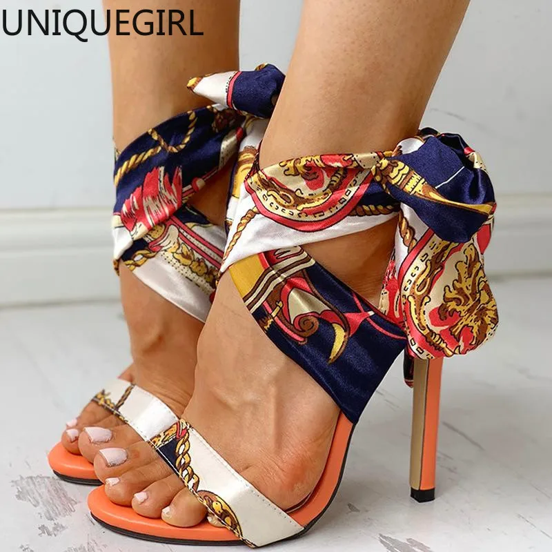 

Summer Women High Heels Shoes T-stage Transparent Sandals Sexy Snakeskin Pump Female Cover Heel Party Wedding Ladies Plus Size