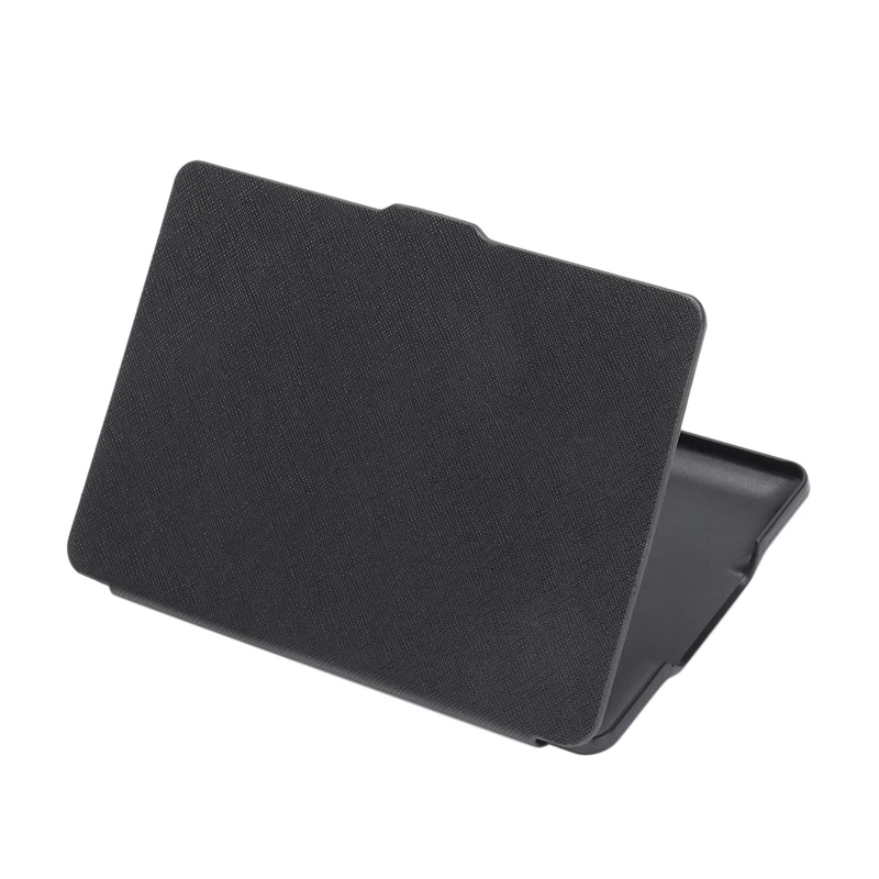 Magnetic PU Leather Cover Case slim for Amazon Kindle Paperwhite(Cross pattern, Dark blue