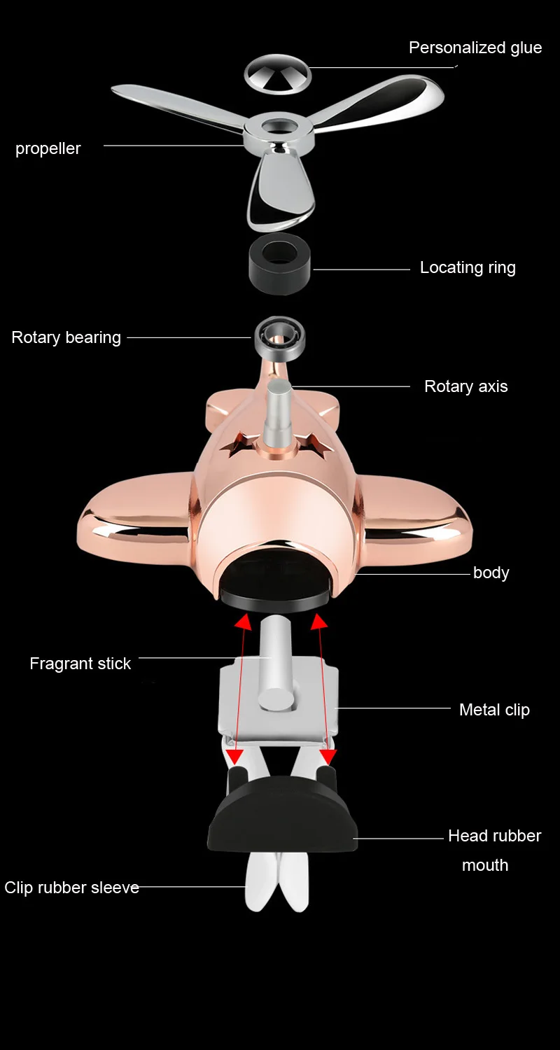 В форме самолета воздушный зажим для освежителя автомобиля декоративный ароматизатор Кондиционер Выход автомобиля-Стайлинг авто аксессуары ароматизатор орнамент