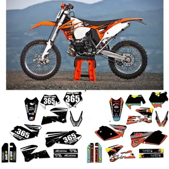 

Free Customized Team Graphics Stickers Decals For KTM 200 250 300 400 450 525 EXC XCW XC XCF XC-F XCFW EXCR MXC 2005 2006 2007