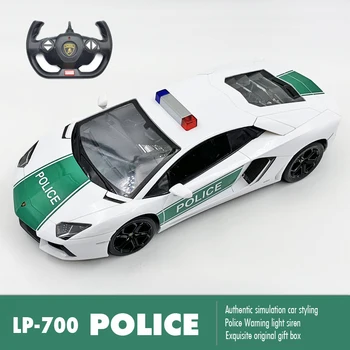 

Rastar LP Police RC Car 1:14 Remote Control Toys Radio Control Car Vehicle Model Electric Car Toy Boys Birthday Gifts Kids
