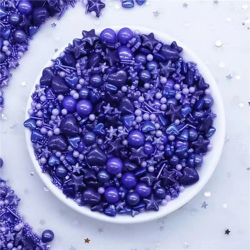 Outil de cuisson comestible pour gâteau, perle violette, Fondant de sucre,  Reposteria, colorant alimentaire, outils de cuisson pour gâteaux |  AliExpress